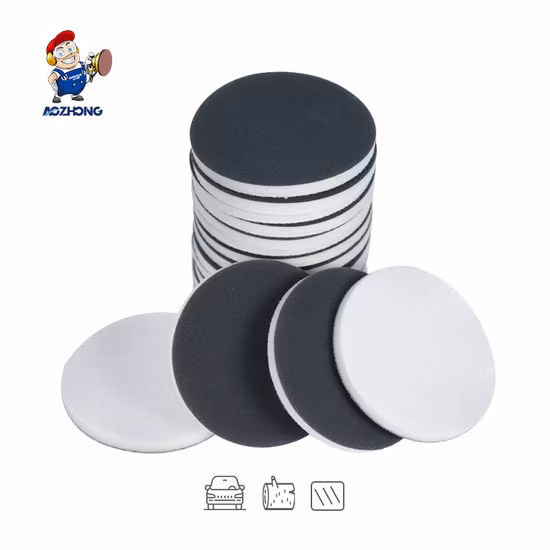Esponja abrasiva de velcro con velcro pequeño Esponja de lijado Esponja de espuma Esponja de papel de lija